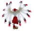 Native American Navajo Indian Eagle Kachina Doll SX10059